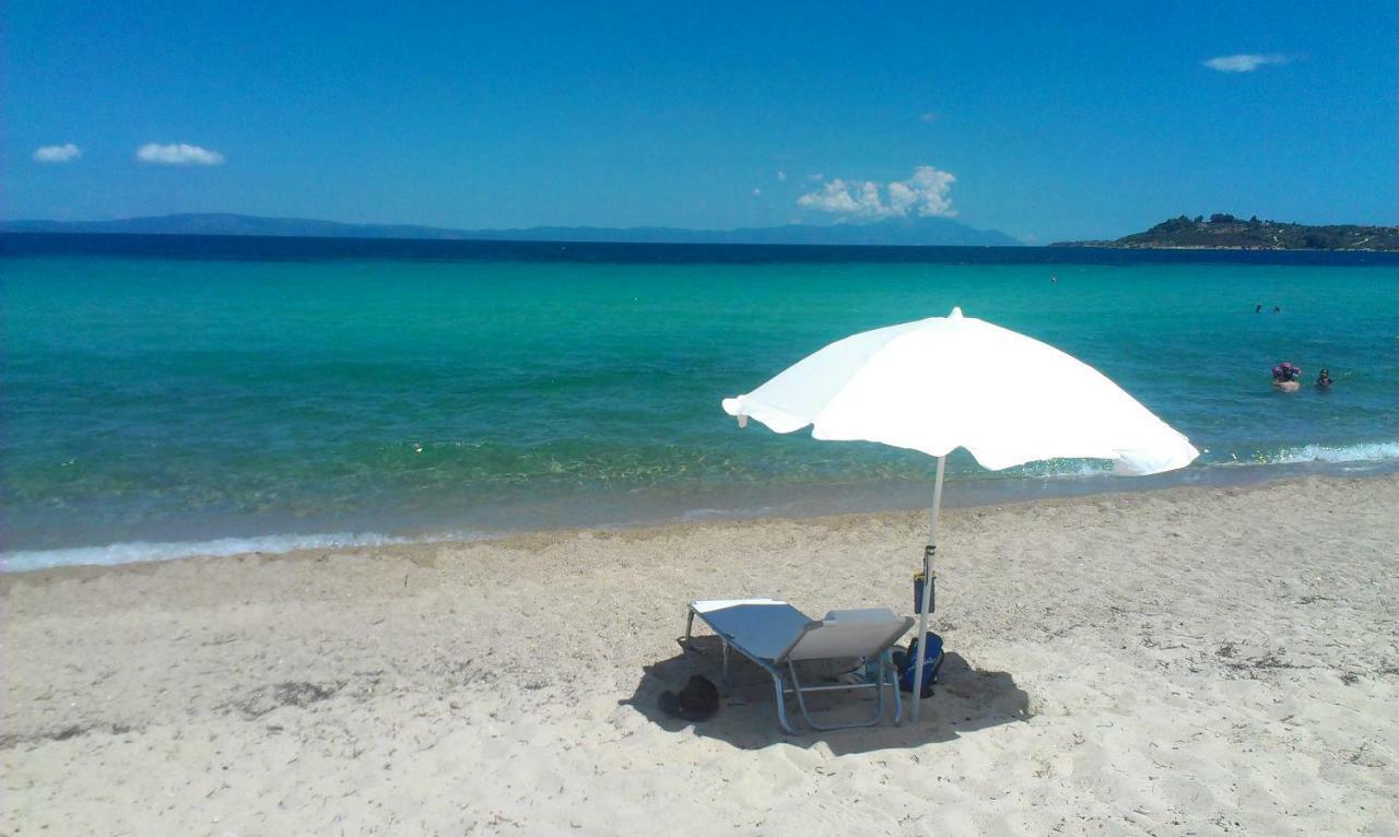 Athos View Villa By The Sea Ormos Panagias Luaran gambar