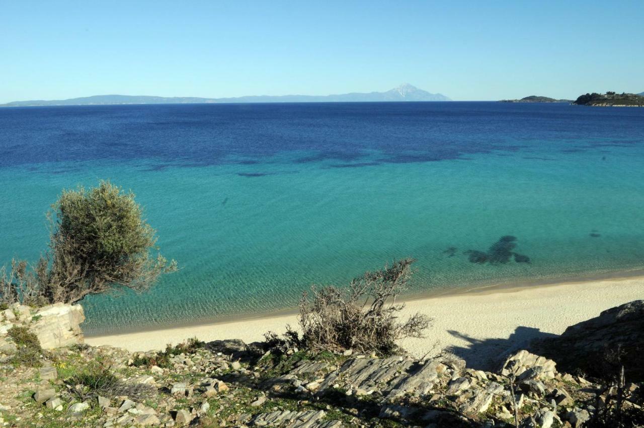 Athos View Villa By The Sea Ormos Panagias Luaran gambar