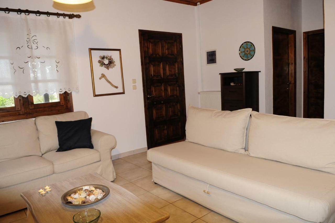 Athos View Villa By The Sea Ormos Panagias Luaran gambar