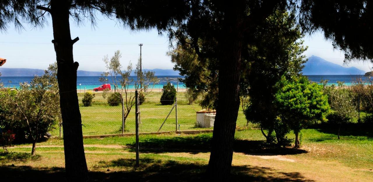 Athos View Villa By The Sea Ormos Panagias Luaran gambar