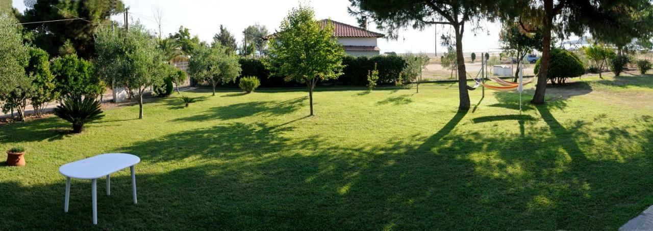 Athos View Villa By The Sea Ormos Panagias Luaran gambar