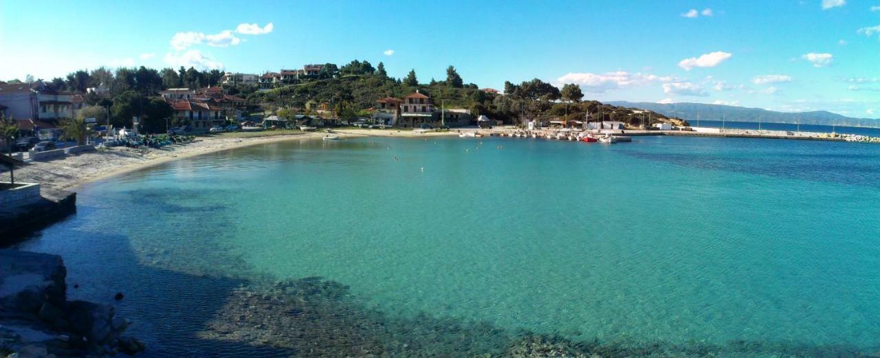 Athos View Villa By The Sea Ormos Panagias Luaran gambar