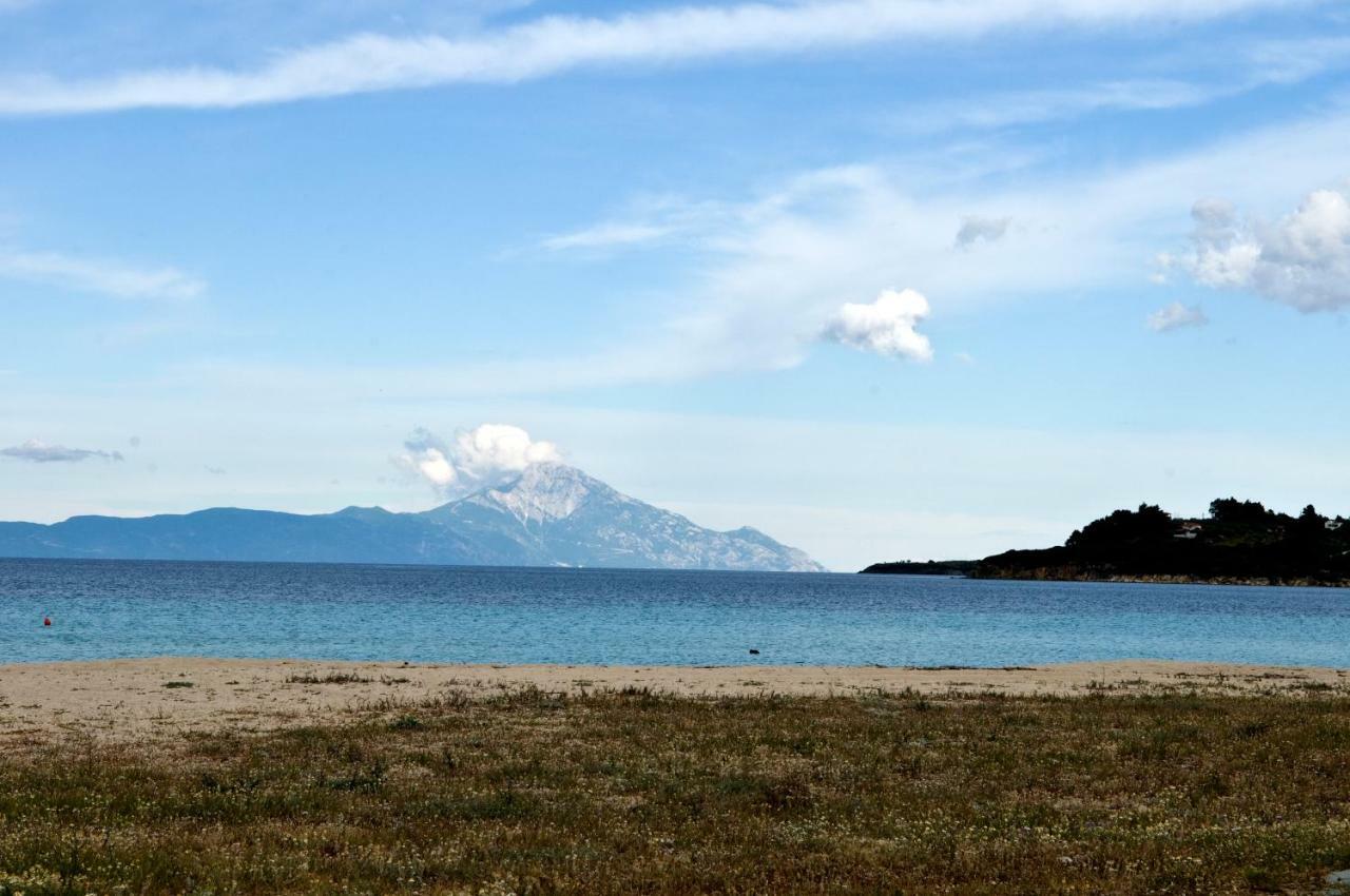 Athos View Villa By The Sea Ormos Panagias Luaran gambar