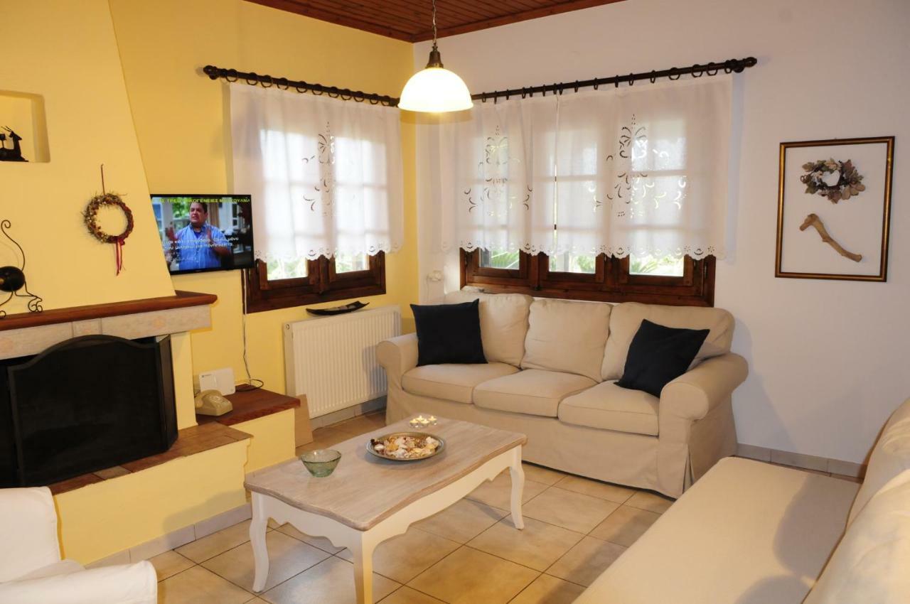 Athos View Villa By The Sea Ormos Panagias Luaran gambar