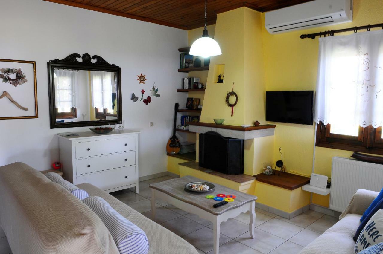 Athos View Villa By The Sea Ormos Panagias Luaran gambar