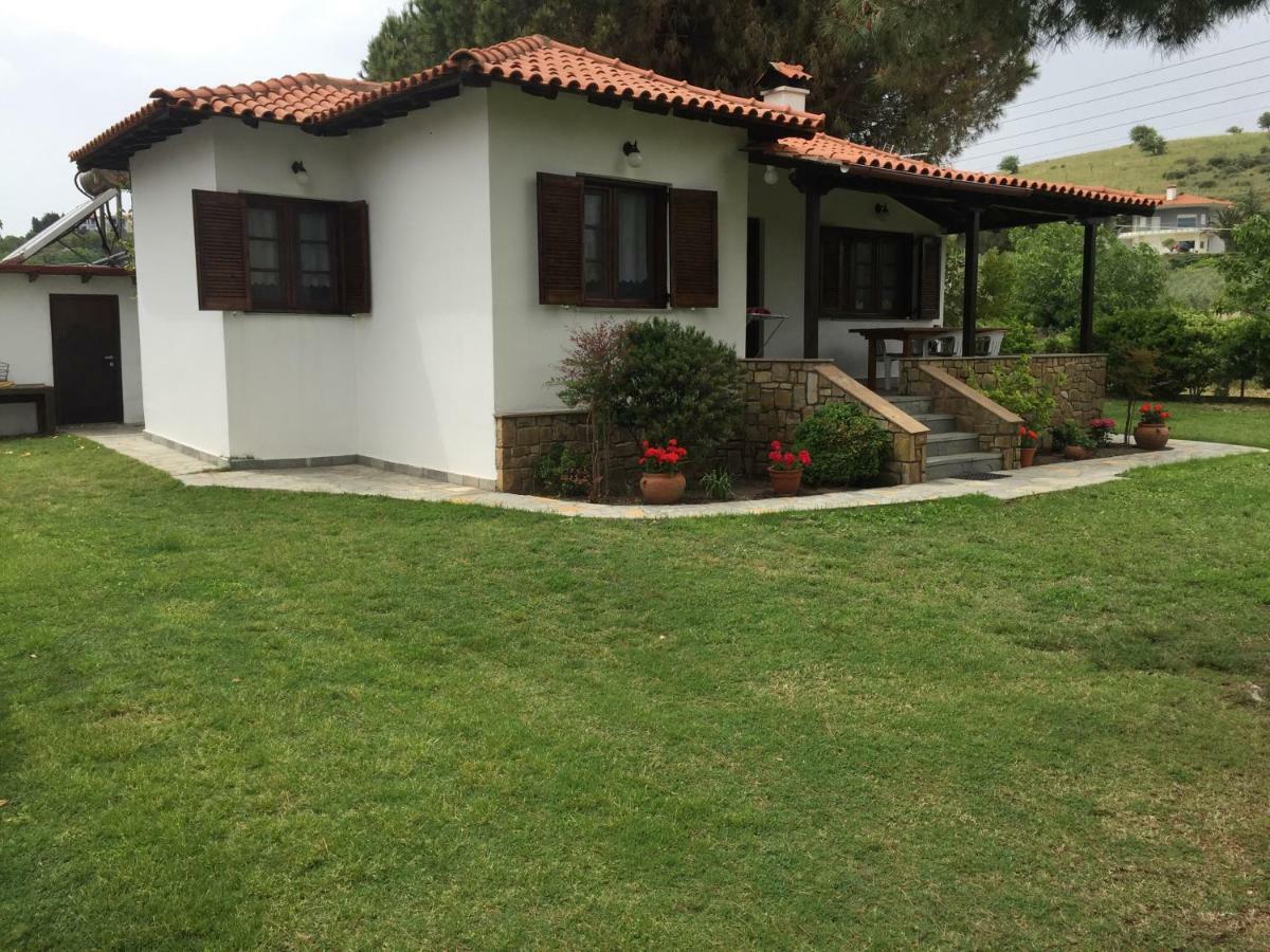 Athos View Villa By The Sea Ormos Panagias Luaran gambar